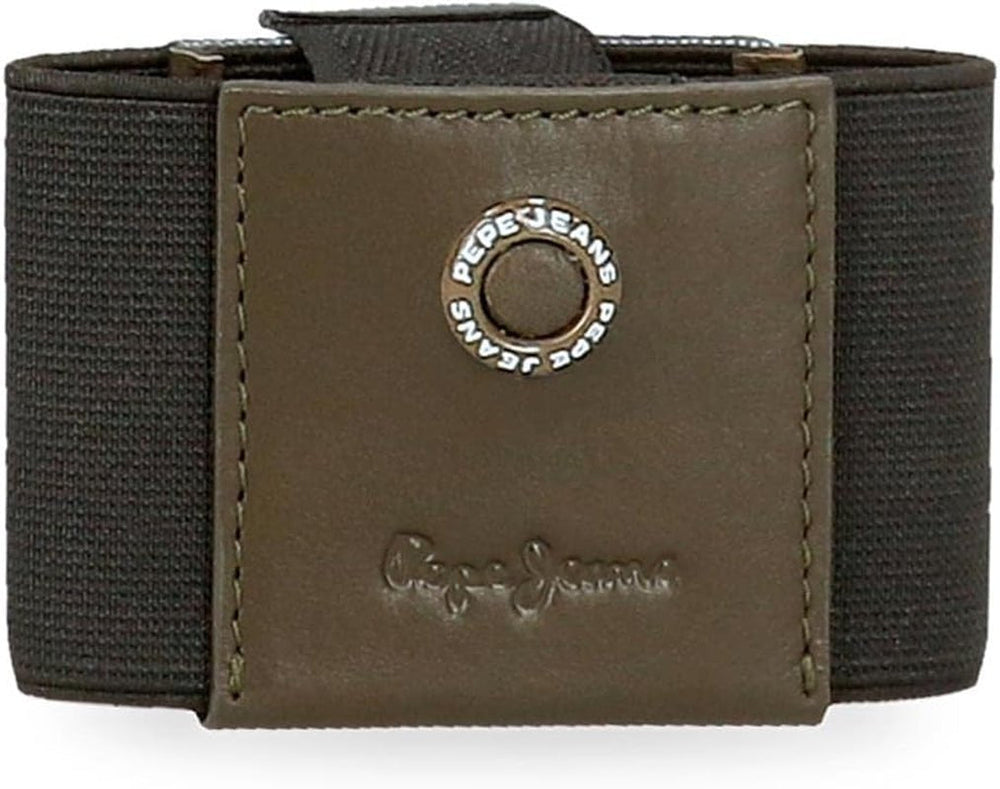 Portefeuille Homme Pepe Jeans adge Naty Shop Kaki Porte-cartes en caoutchouc