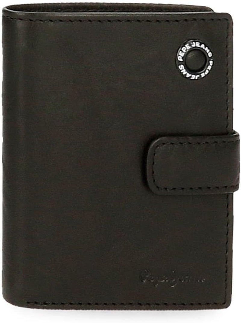 Pepe Jeans Adge Portefeuille Hommes Naty Shop Noir Click Wallet
