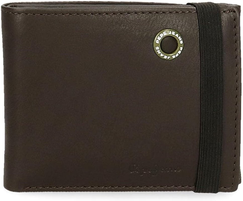 Pepe Jeans Adge Portefeuille Homme Naty Shop Marron Portefeuille