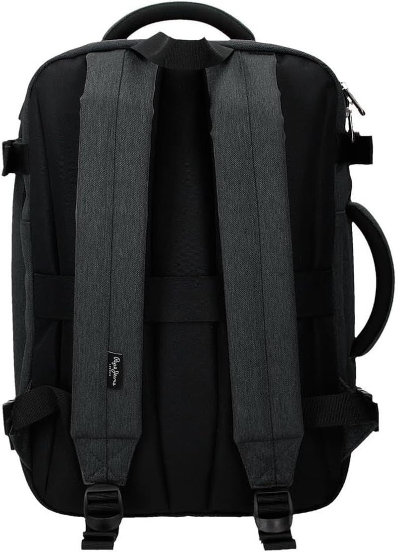 Pepe Jeans Jarvis mică geantă de umăr verde 15x19.5x6 cm poliester cu detalii din piele artificială Bagaje și echipament de călătorie Naty Shop