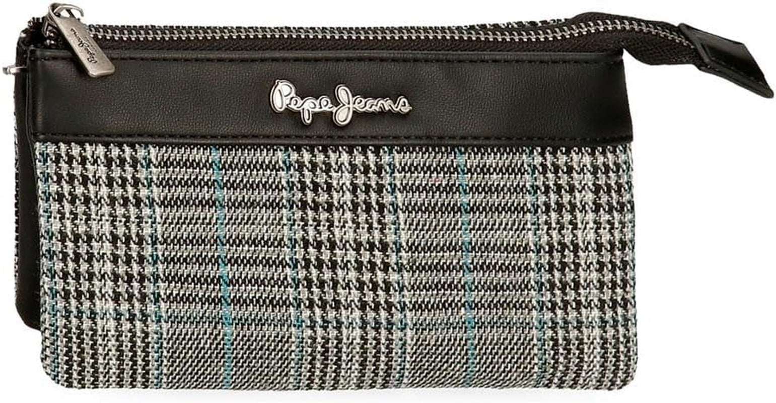 Pepe Jeans Kendra T-Shirt Femme, Noir, Taille Unique, Petit Sac à Bandoulière Sacs Femme Naty Shop Purse