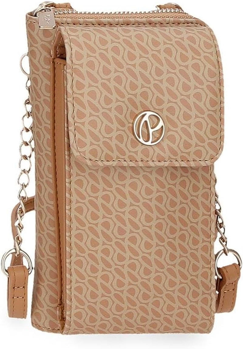 Pepe Jeans Megan Trousse de Toilette Noir 17x9x2 cm Simili Cuir, Noir, Taille Unique, Trousse de Toilette Portefeuille Femme Naty Shop Camel Porte-documents