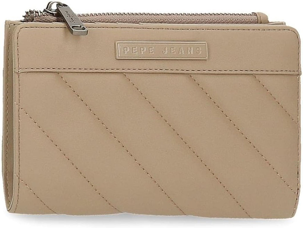 Pepe Jeans, portofel Portofel Femei Naty Shop Taupe Portofel Pentru titular de card