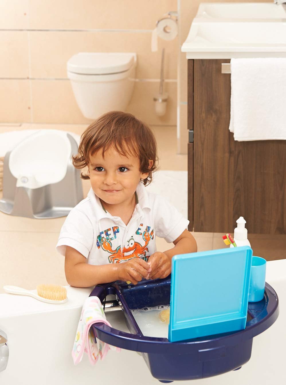 Peigne et brosse Rotho Babydesign, poils naturels, dès 0 mois, TOP/Bella Bambina, Babybleu Perl (bleu clair), 20059010301 Enfant - Bain et Soin Naty Shop