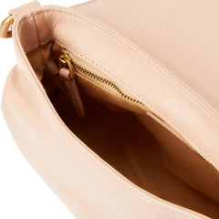 Pinko Jolene, Mini sac à bandoulière en veau cristal pour femme, O81m_Chocolate Gold Naty Shop