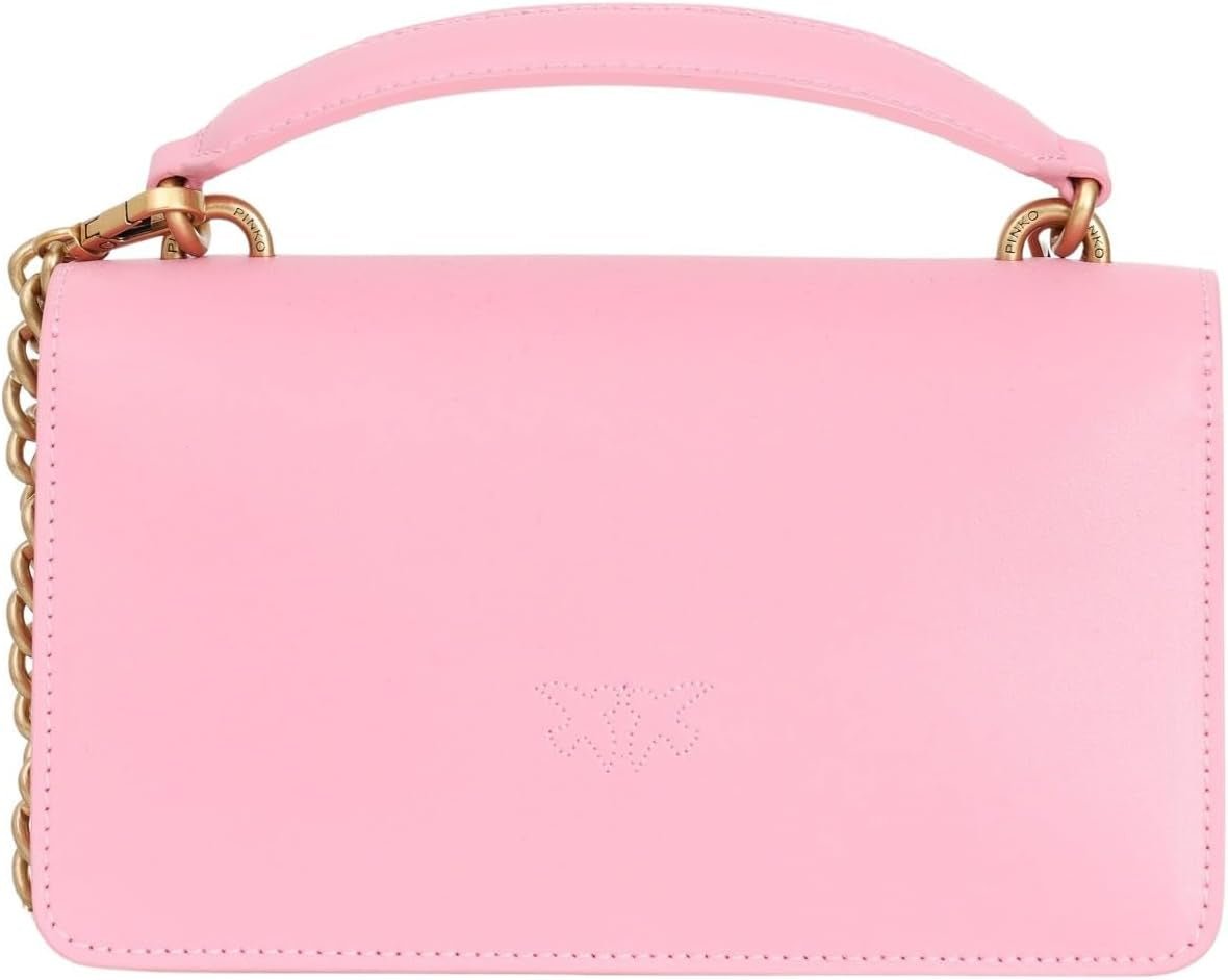 Pinko Ladies Love One Mini sac léger en soie de veau Sacs pour femmes Naty Shop