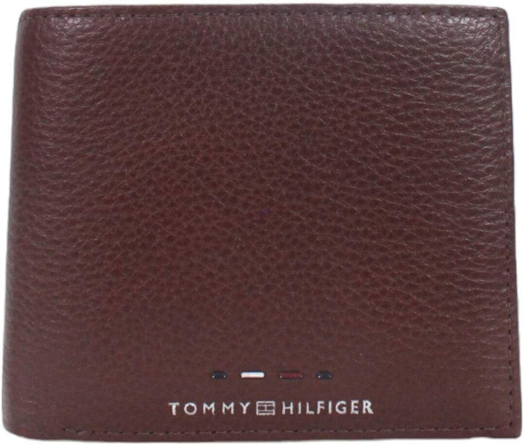 Portofel din piele premium pentru bărbați Tommy Hilfiger Portofel Barbati Naty Shop Maro (coniac) Os