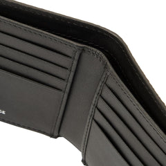 Elba, Essential, Mini portefeuille à deux volets avec logo en métal pour homme Armani Exchange Portefeuille pour homme Naty Shop