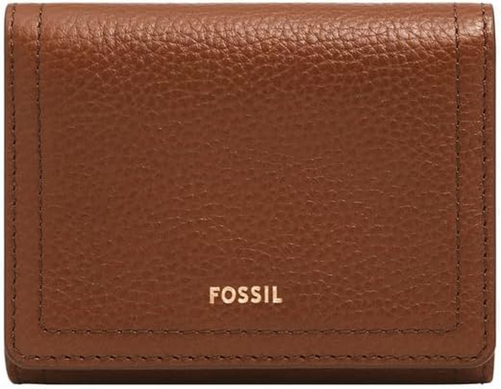 Portofel Fossil Logan Tri-Fold pentru femei, maro Portofel Femei Naty Shop Titlu implicit