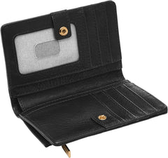 Portefeuille femme Fossil - Portefeuille en cuir multifonctionnel Liza Eco, SL7986G001 - 13,3 cm L x 2,9 cm l x 9,2 cm H Portefeuille femme Naty Shop