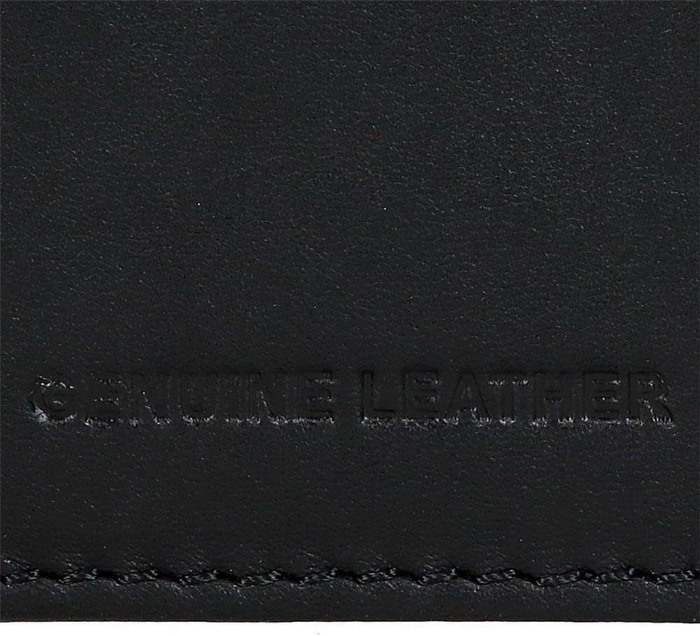 Pepe Jeans Portefeuille Double Horizontal avec Compartiment à Monnaie, Noir, 11 x 8 x 1 cm, Cuir, Protégé RFID, Homme, Portefeuille Horizontal avec Compartiment à Monnaie Portefeuille Homme Naty Shop