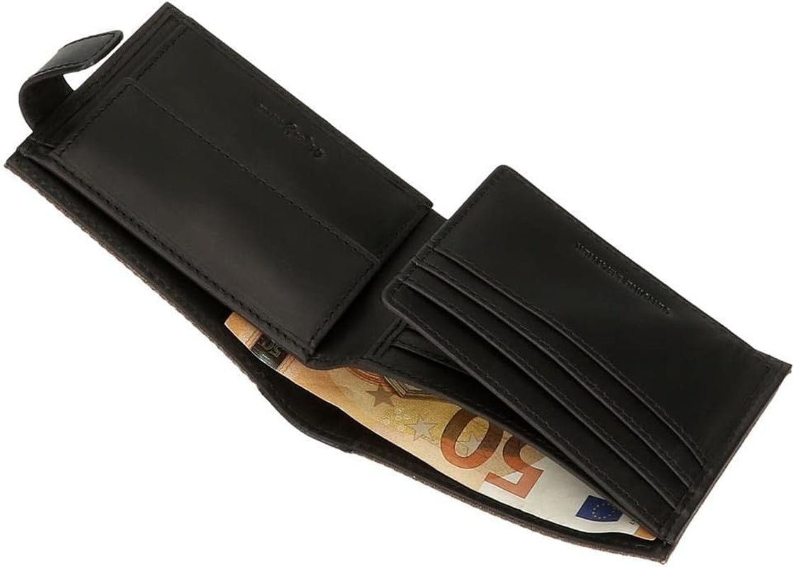 Portefeuille horizontal Pepe Jeans Hilltop avec fermeture à clic, unique Portefeuille homme Naty Shop