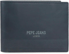 Pepe Jeans Portefeuille pour Homme Bleu 11,5 x 8 x 1 cm Portefeuille en Cuir Protégé RFID avec Poche à Monnaie Portefeuille pour Homme Naty Shop Titre par défaut