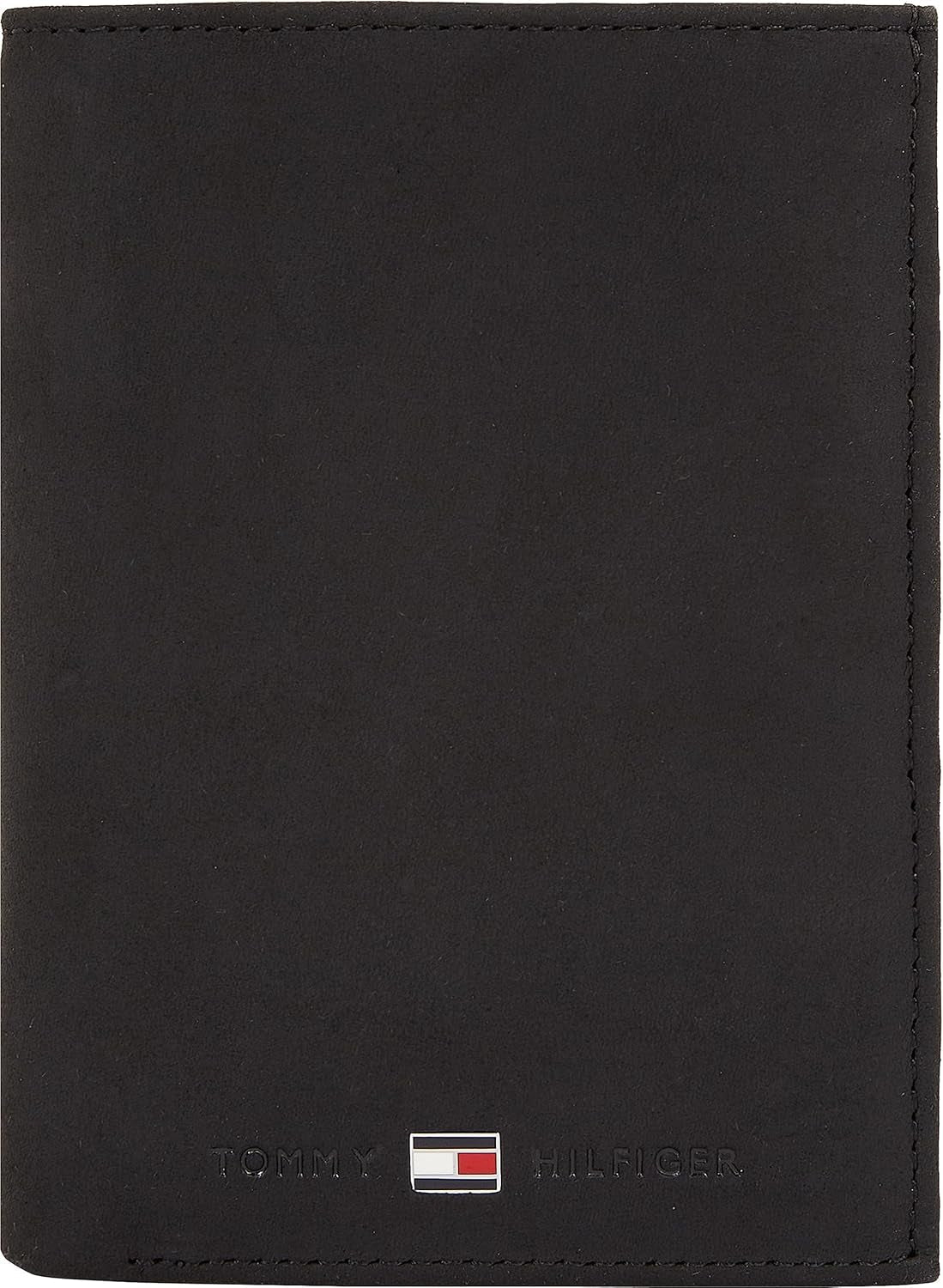 Tommy Hilfiger Johnson Portefeuille pour homme avec poche à monnaie Naty Shop Portefeuille pour homme Noir