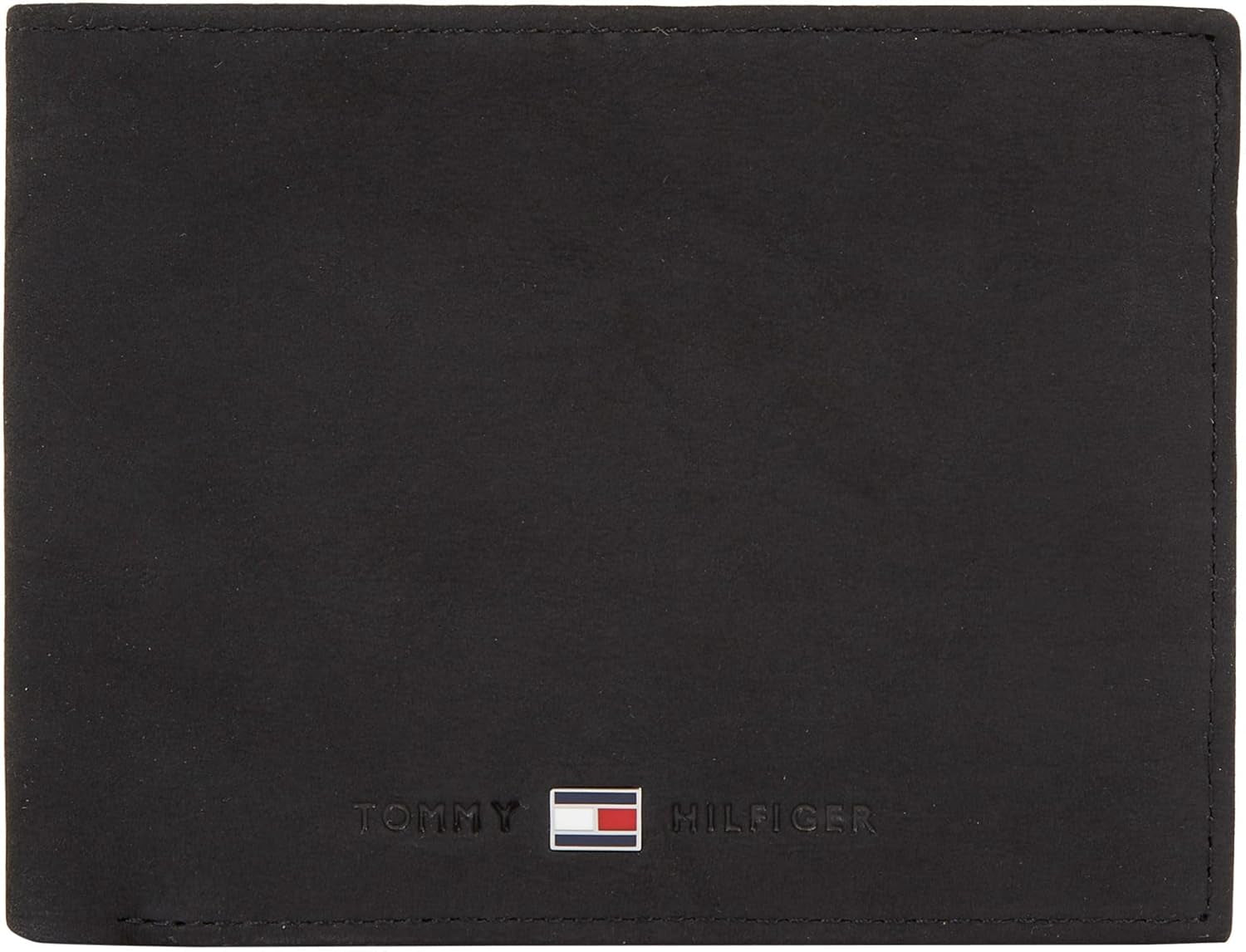 Tommy Hilfiger Johnson Portefeuille pour homme avec poche à monnaie Naty Shop Portefeuille pour homme Noir