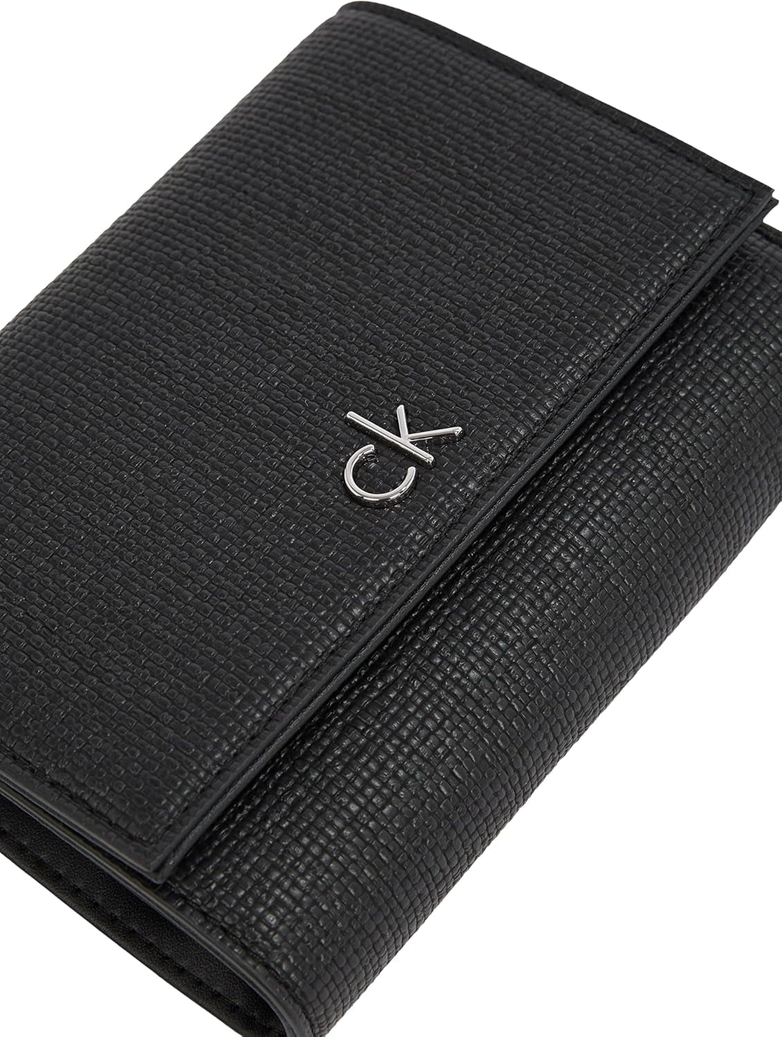 Calvin Klein Daily Medium Trifold Klein Portefeuille Femme, Noir (Ck Black), Taille Réelle Naty Shop Portefeuille Femme
