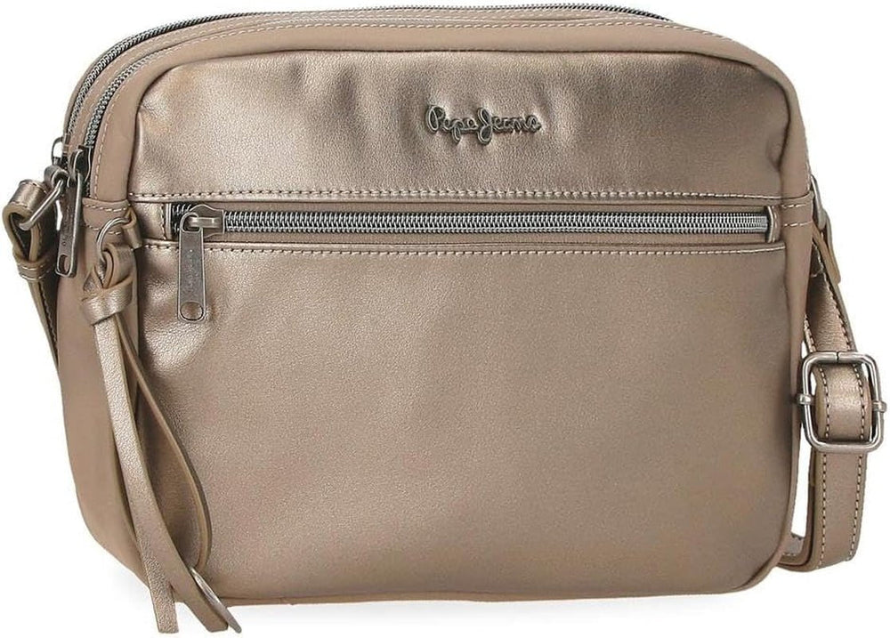 Portofel Pepe Jeans Ruby, poșetă, portofel, realizat din poliester și cu detalii din piele artificială. Compartimente, fermoare. De la Joumma Bags Portofel Femei Naty Shop Rubin Geantă de umăr dublă