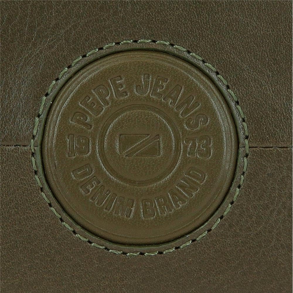 Pepe Jeans Cracker Cowhide Portefeuilles et porte-monnaie Noir Marron Vert Différentes tailles Portefeuille pour homme Naty Shop