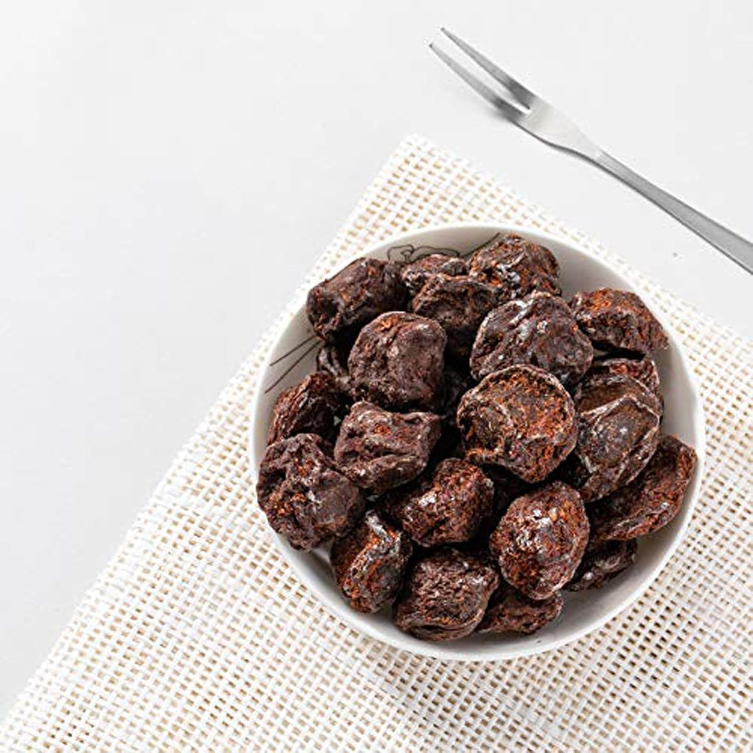 Pruneaux asiatiques sucrés et salés Conserves de prunes concassées 2 sacs de bonbons aux fruits traditionnels chinois è¯æ¢... (4,23 oz par sac) Naty Shop Produits déshydratés