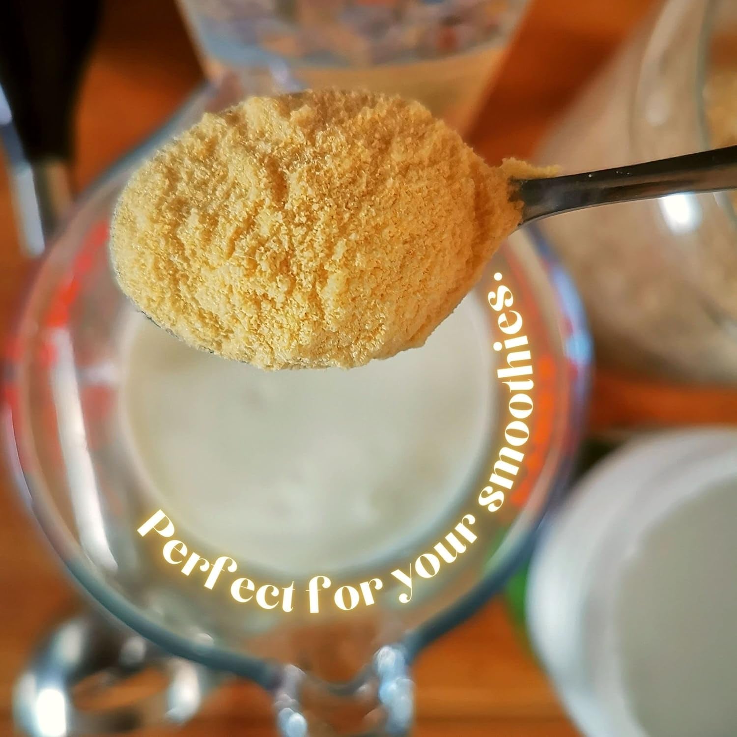 Poudre de mangue lyophilisée | Poudre de fruits lyophilisés sans sucre ajouté | Poudre de mangue lyophilisée Mangue lyophilisée | Mangue lyophilisée Poudre sans additifs | ZingyZoo (100g) Naty Shop produits déshydratés