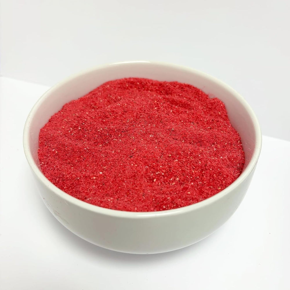 Poudre de groseille lyophilisée 100g - Poudre de fruits lyophilisés - Poudre de groseille pour smoothies et pâtisserie - Poudre de baies naturelles sans additifs Produits déshydratés Naty Shop