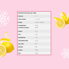 Poudre de zeste de citron lyophilisé 100g - Poudre de fruits lyophilisés - Poudre de citron lyophilisée pour pâtisserie, smoothies et thé - Poudre de citron 100% naturelle sans additifs Produits déshydratés Naty Shop