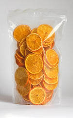 QISU | Tranches d'orange séchées sous vide 200 g (qualité lyophilisée) | Pour pâtisseries, cocktails, thé, vin chaud, décorations | 100% oranges, sans sucre ajouté Naty Shop produits déshydratés 200 G