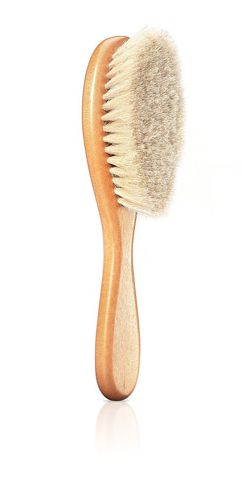 Reer 81165 Brosse en poils naturels - poils de chèvre, petits enfants - Bain et soin Naty Shop