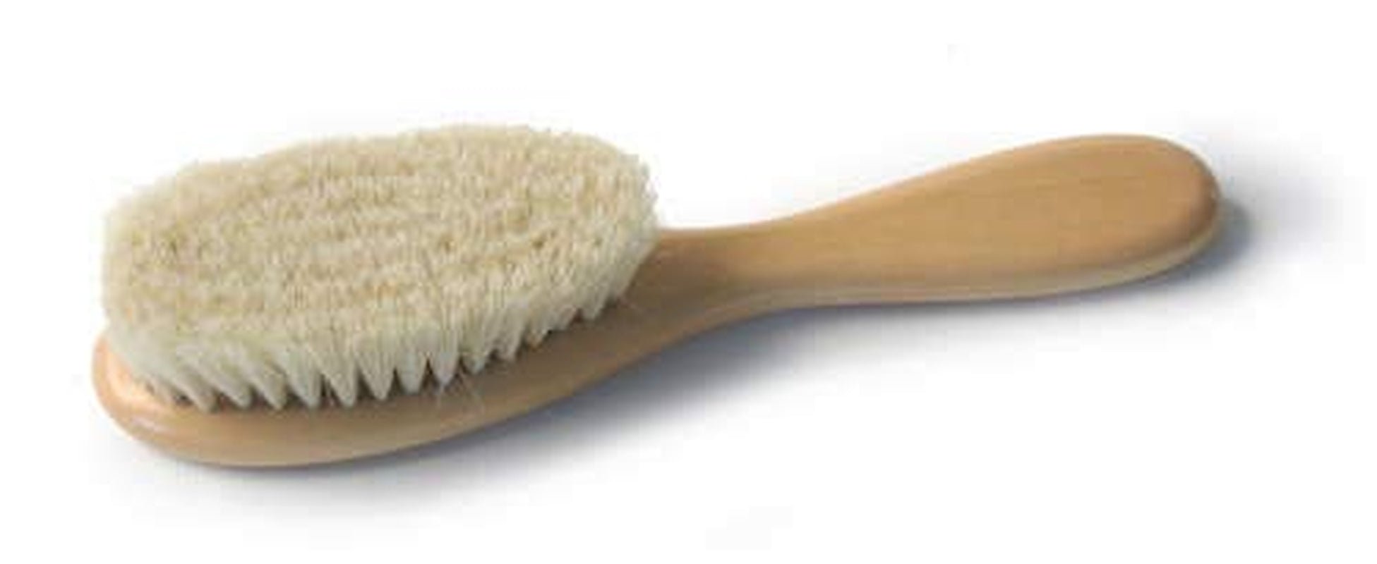 Reer 81165 Brosse en poils naturels - poils de chèvre, petits enfants - Bain et soin Naty Shop
