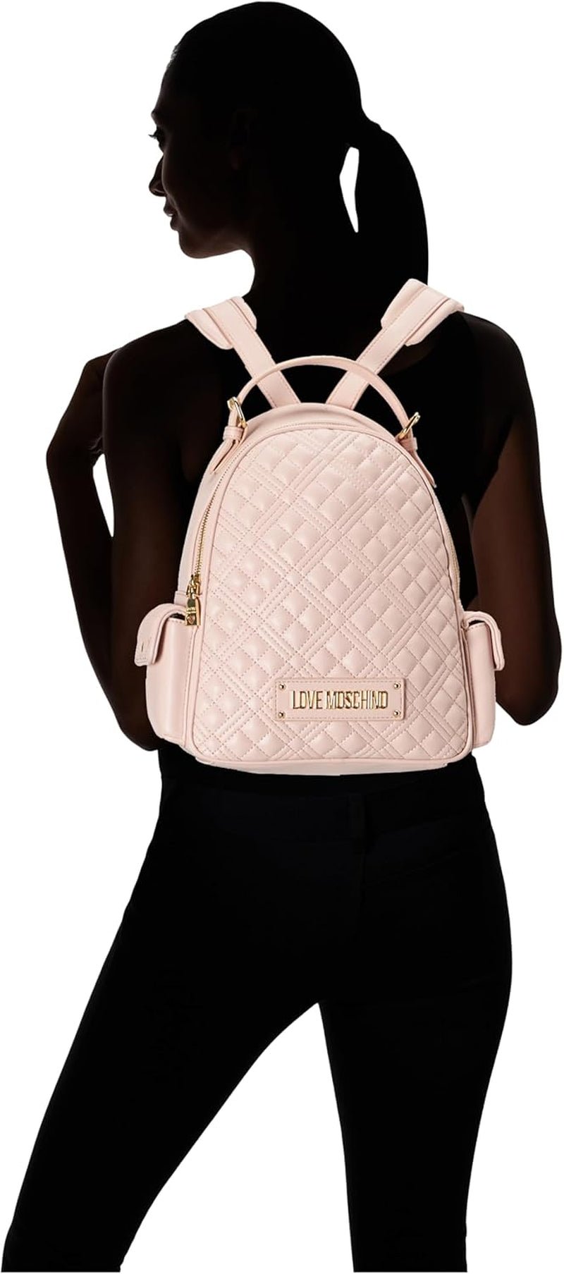 Sac à dos femme Love Moschino, rose Naty Shop Sacs femme