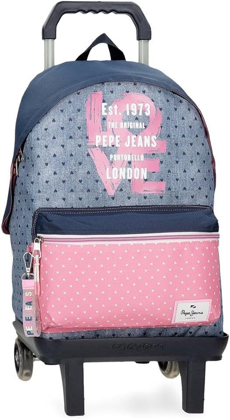 Sac à dos Pepe Jeans Noni Denim Sacs à dos et cartables Premium Naty Shop Rucksack 42 + Trolley