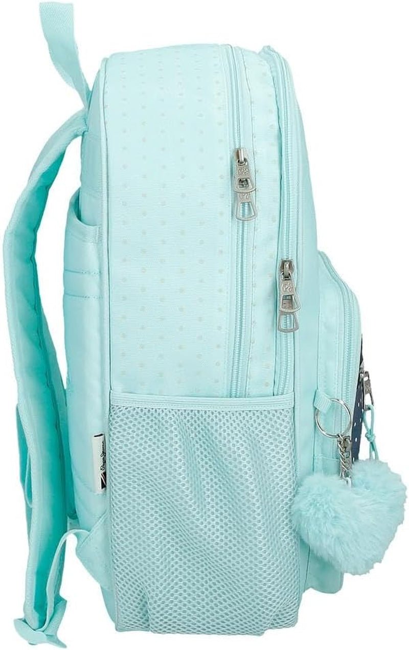 Rucsac școlar Pepe Jeans Dalma Rucsac pentru copii confecționat din poliester, curele late și reglabile care se ajustează, buzunar frontal. De la Joumma Bags Rucsacuri si ghiozdane premium Naty Shop