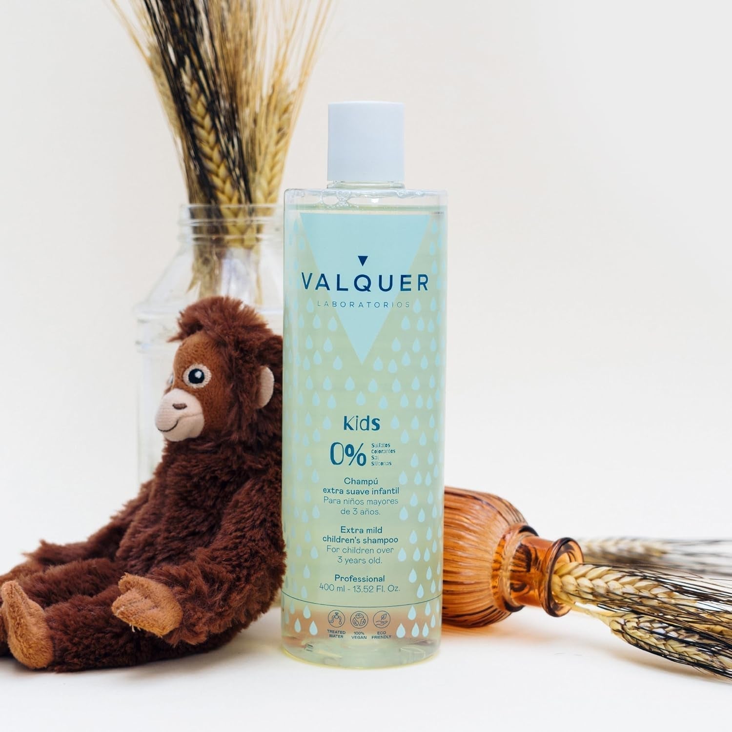 Shampoing et après-shampooing enfant Valquer sans silicones, sans sulfates, pour enfants Enfants - Bains et Soin Naty Shop
