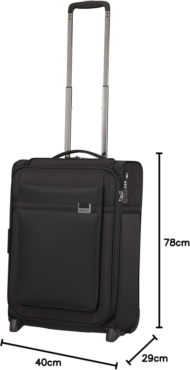 Samsonite Airea - Spinner L Expandable, Valiză, 78 cm, 111.5/120 L, Negru (Negru) Bagaje și echipament de călătorie Naty Shop