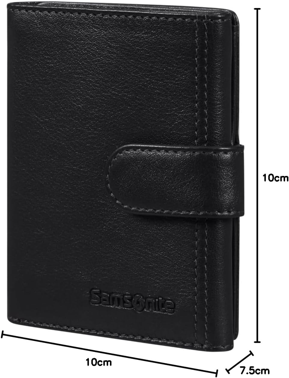 Samsonite Attack 2 SLG - Portefeuille, 10 cm, noir (Black) Portefeuille homme Naty Shop