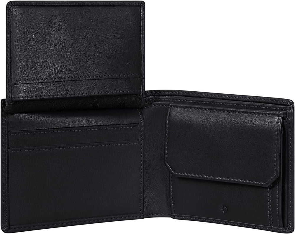 Samsonite Attack 2 SLG - Portefeuille, 10,5 cm, noir (black) Portefeuille homme Naty Shop