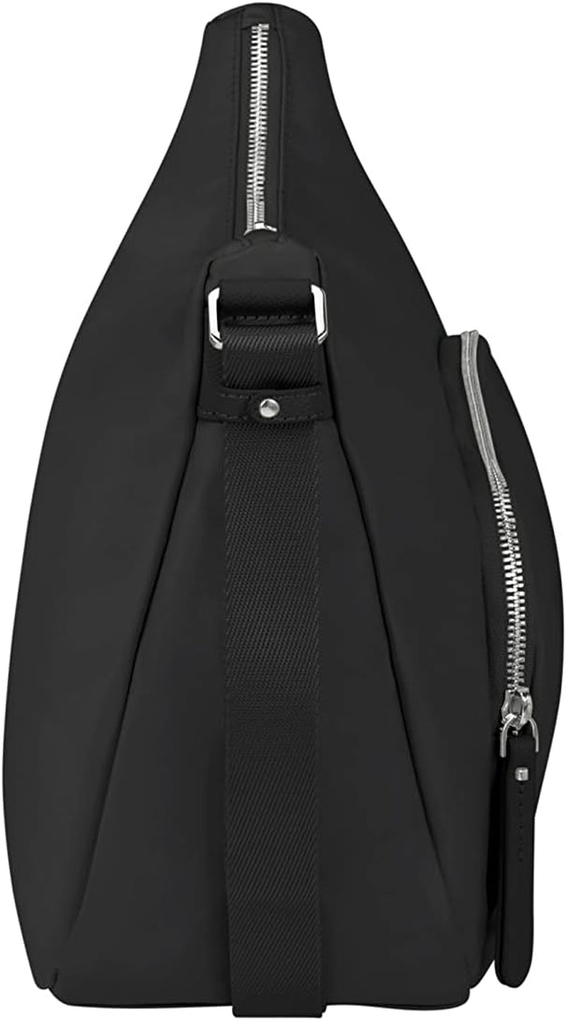 Samsonite Essentially Karissa - Sac bandoulière M, 36 cm, noir (Black) Sacs Femme Naty Shop