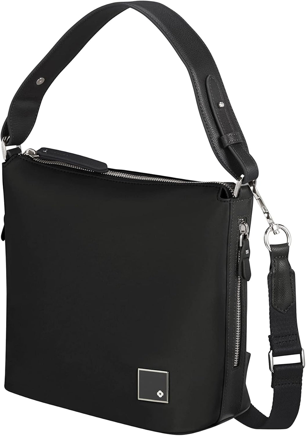 Samsonite Essentially Karissa - Sac de voyage S, 27 cm, gris (Dove Grey) Sacs Femme Naty Shop Noir (black)