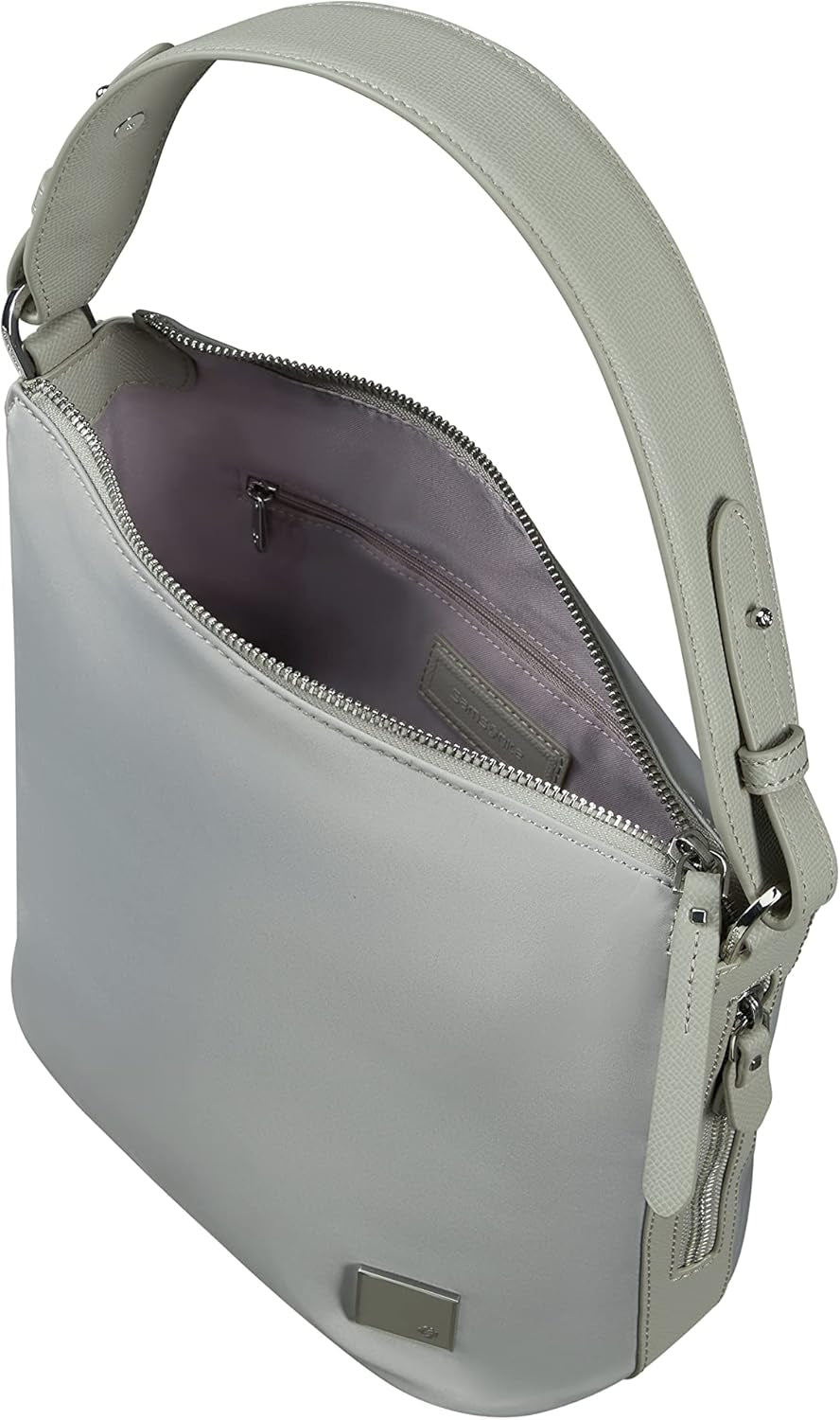 Samsonite Essentially Karissa - Sac de voyage S, 27 cm, gris (Dove Grey) Sacs Femme Naty Shop