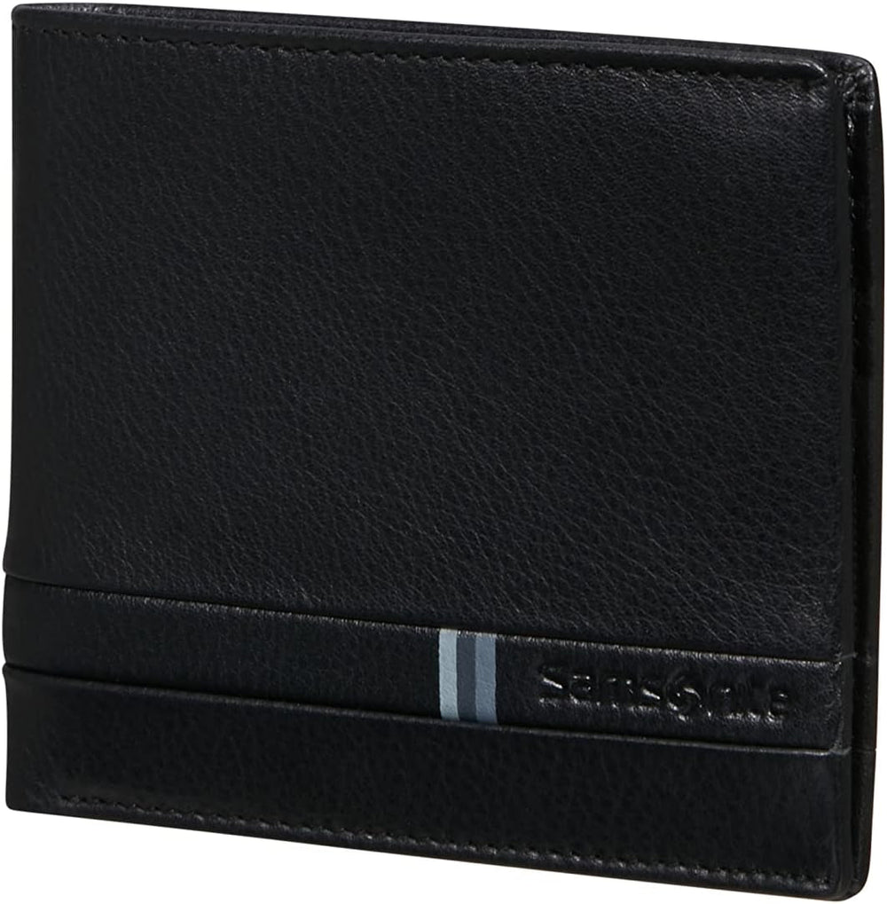 Samsonite Flagged SLG - Portefeuille, 10,5 cm, noir (black) Portefeuille homme Naty Shop Titre par défaut