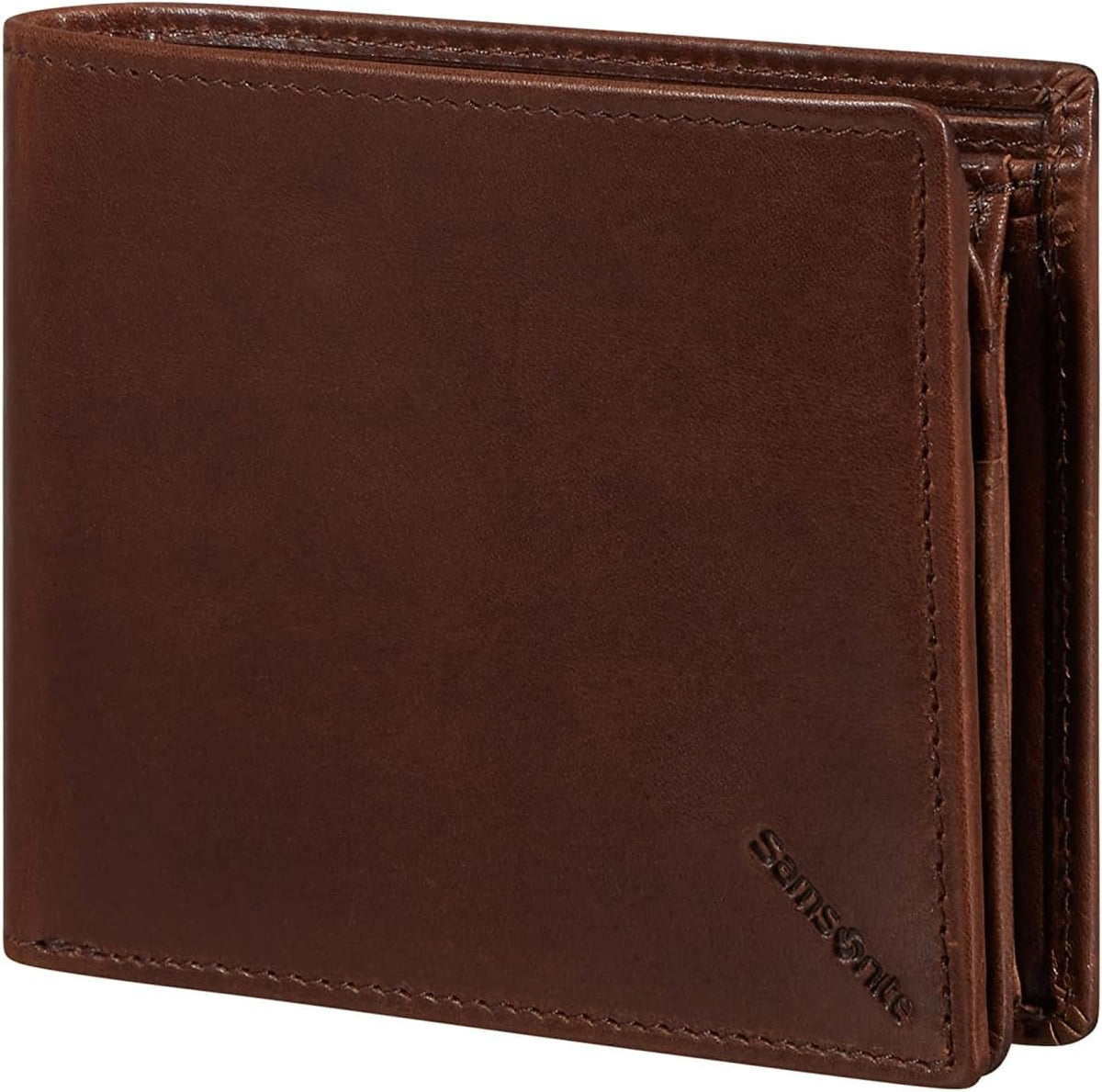 Samsonite Veggy SLG - Portefeuille, 10,5 cm, marron (marron foncé) Portefeuille homme Naty Shop Titre par défaut
