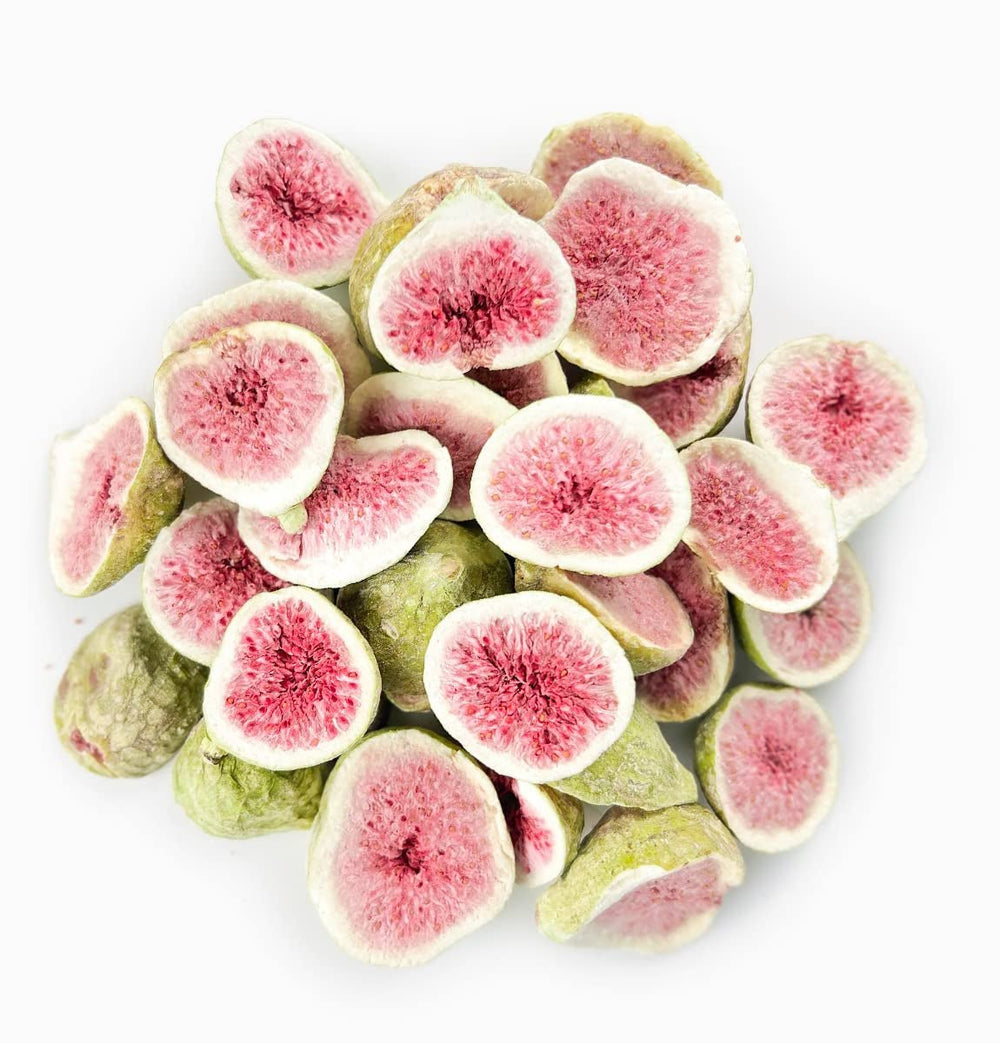 Figues lyophilisées BRIX | Figues séchées au naturel 95 g | Great Taste Award pour les fruits secs, séchés | Sans OGM, sans gluten, végétalien, vitamines retenues Naty Shop Produits déshydratés