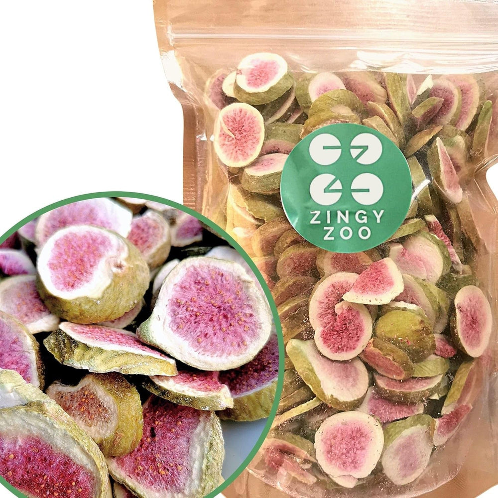 Figues lyophilisées Figues séchées 100% naturelles | Sans sucre ajouté Bonbons lyophilisés sains | Fruits lyophilisés Figues lyophilisées | ZingyZoo (100g) Naty Shop produits déshydratés 300G