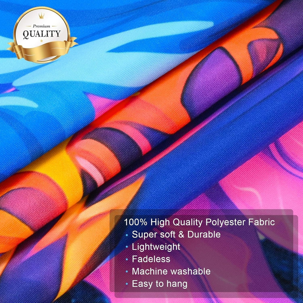 Tapiserie alishomtll black light astronaut mushroom fluorescent botanical Casa - Accesorii si Decoratiuni Naty Shop