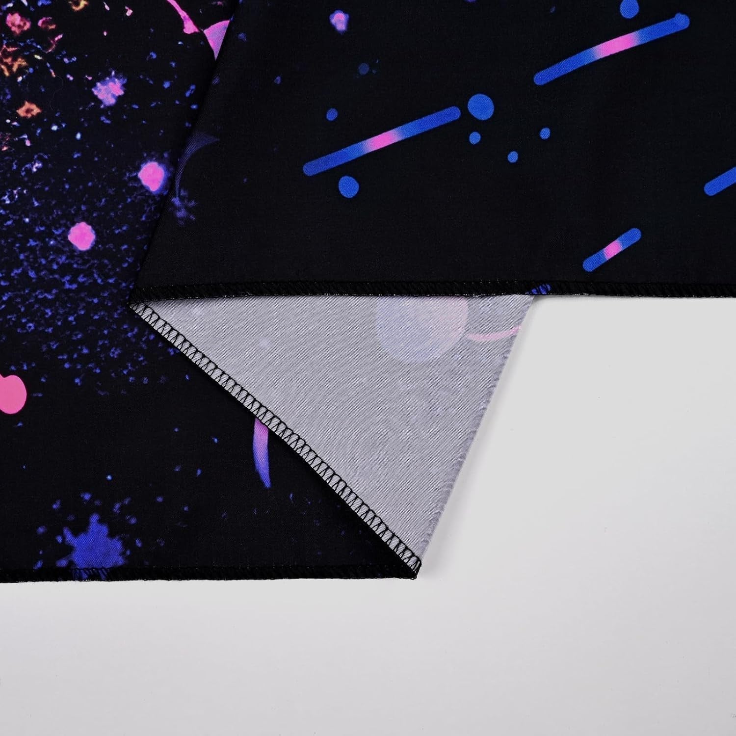 Tapisserie alishomtll champignon fluorescent lumière noire mandala Accueil - Accessoires et Décorations Naty Shop