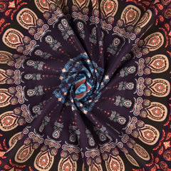 Tapisserie alishomtll bohème mandala toile sable Accueil - Accessoires et Décorations Naty Shop