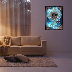 Tapisserie art viking nordique Maison viking - Accessoires et Décorations Naty Shop