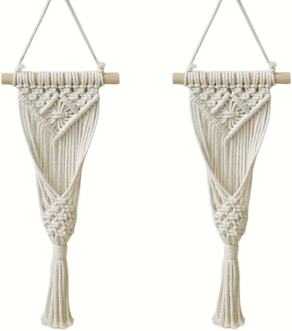Tapisserie avoik tissée 2pcs chez soi décoration murale chic Maison - Accessoires et Décorations Naty Shop Default Title