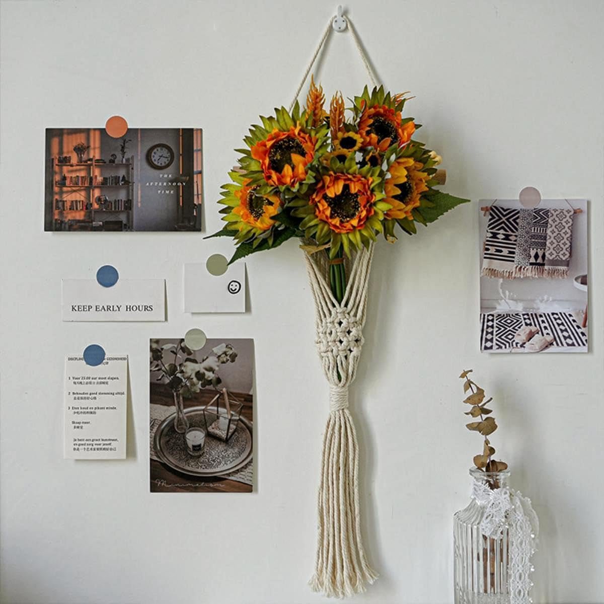 Tapisserie avoik tissée 2pcs chez soi décoration murale chic Maison - Accessoires et Décorations Naty Shop