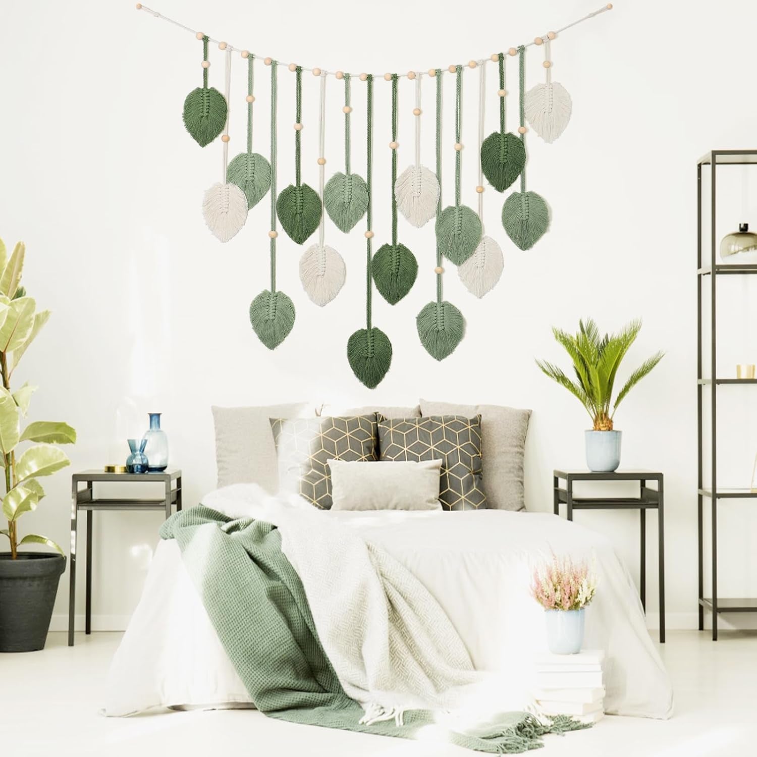 Tapiserie betylifoy wall hanging large deco leaf Casa - Accesorii si Decoratiuni Naty Shop